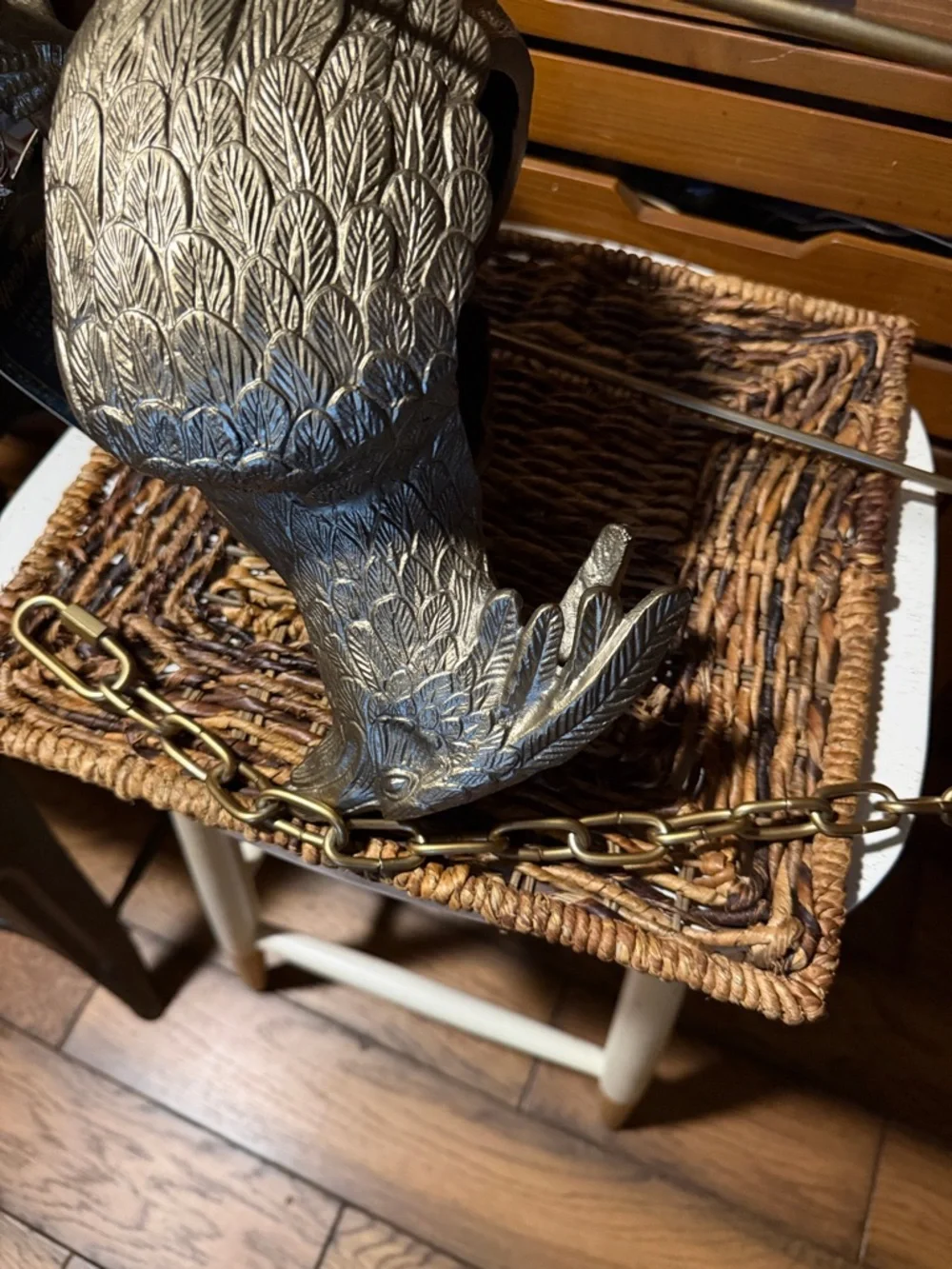 Pottery Barn Teen Harry Potter  Phoenix Hanging Planter RARE - Picture 8 of 9